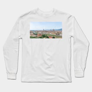 Florence panoramic view Long Sleeve T-Shirt